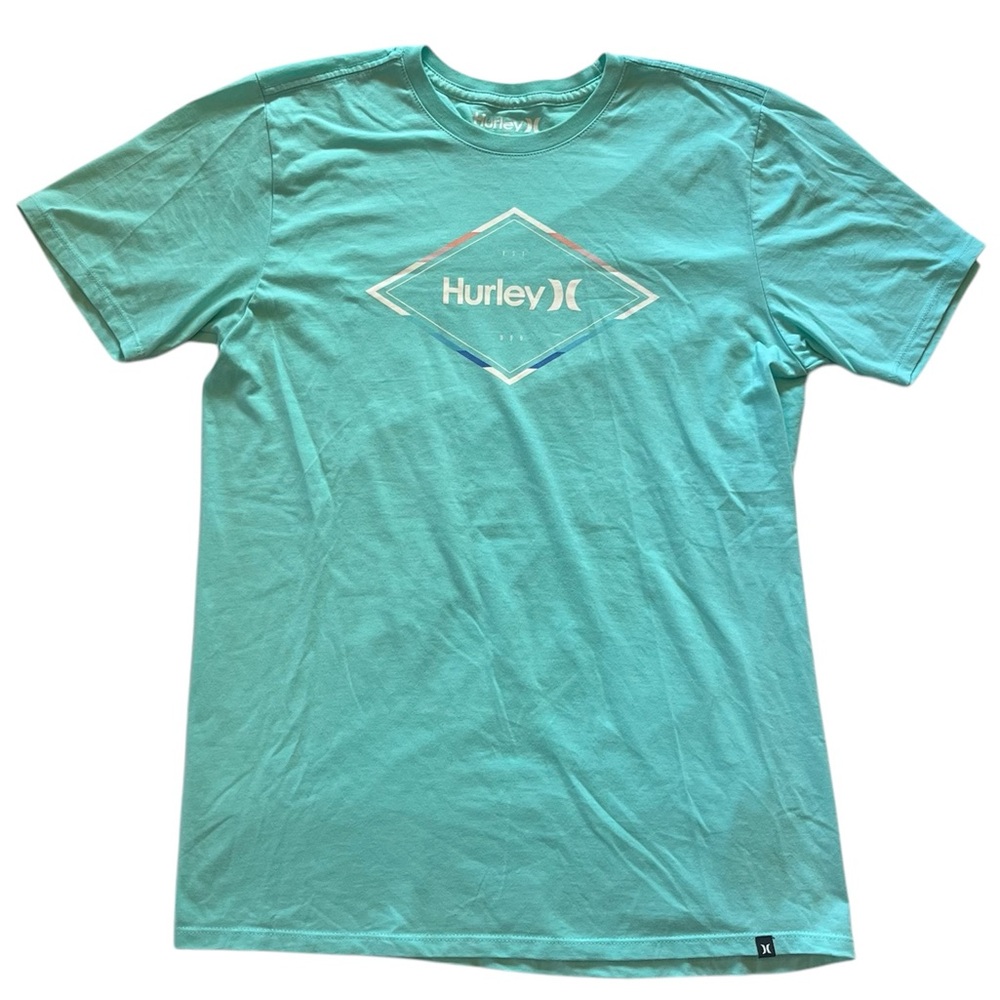 Mens Hurley T-shirt Teal Size M. N/WOT